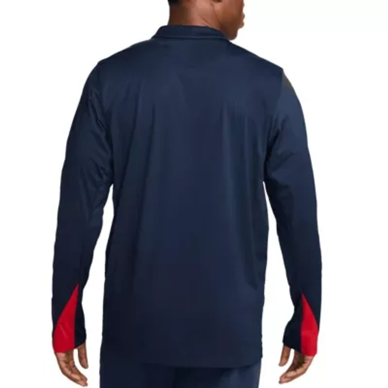 Soccer National Teams Nike USMNT 2024 Strike Drill Performance Quarter-Zip Pullover Top