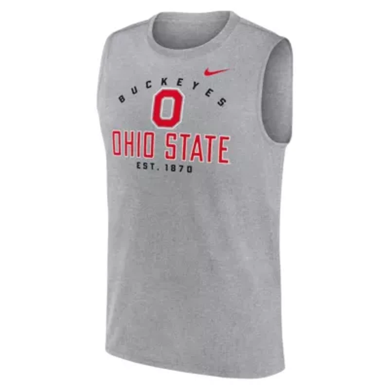 NCAA Nike Ohio State Buckeyes Primetime Legend Dri-FIT Muscle Tank Top
