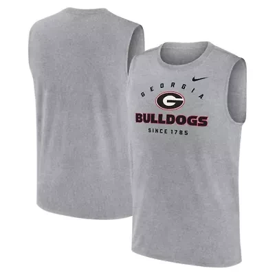 NCAA Nike Georgia Bulldogs Primetime Legend Dri-FIT Muscle Tank Top