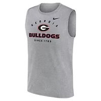 NCAA Nike Georgia Bulldogs Primetime Legend Dri-FIT Muscle Tank Top