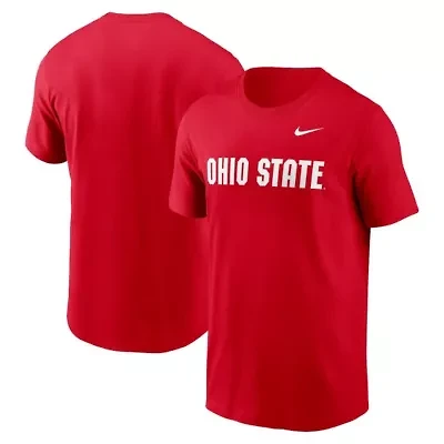 NCAA Nike Ohio State Buckeyes Primetime Wordmark T-Shirt