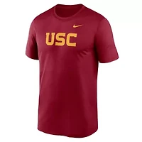 NCAA Nike USC Trojans Primetime Legend Wordmark T-Shirt