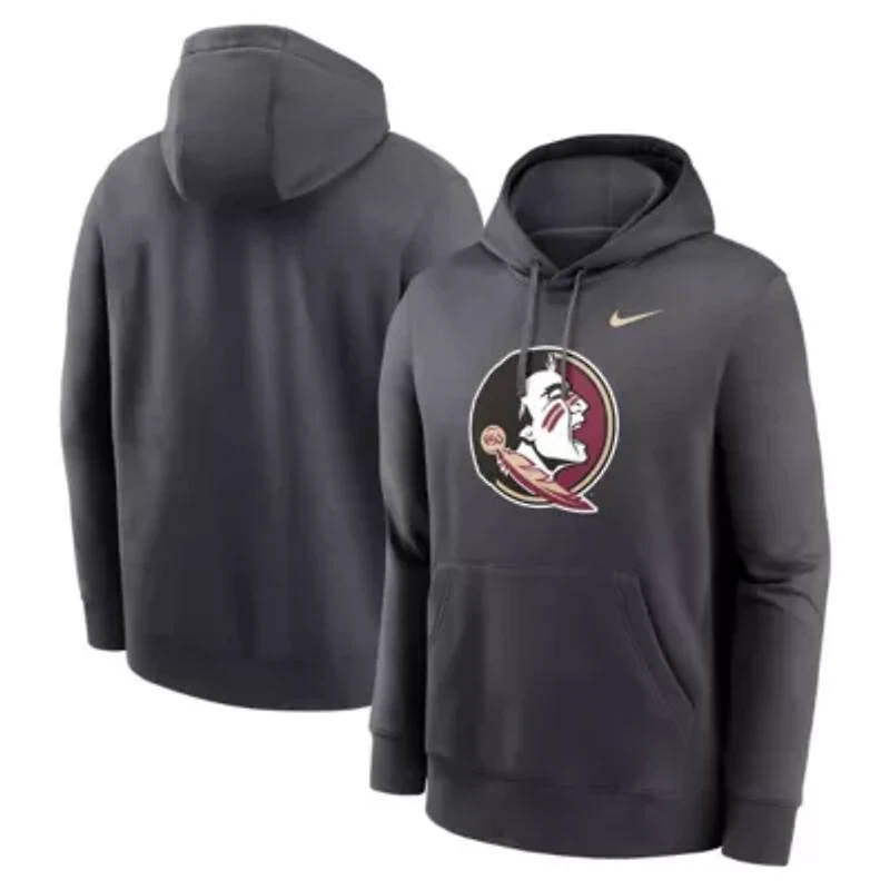 NCAA Nike Florida State Seminoles Primetime Club Fleece Pullover Hoodie