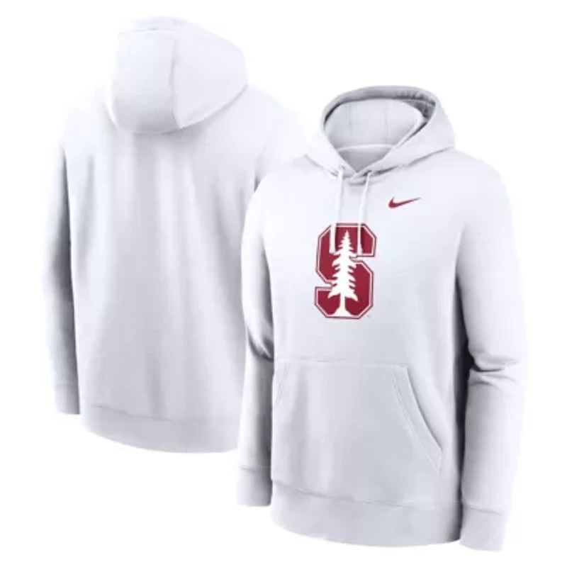 Stanford Cardinal NCAA Nike Primetime Club Fleece Pullover Hoodie