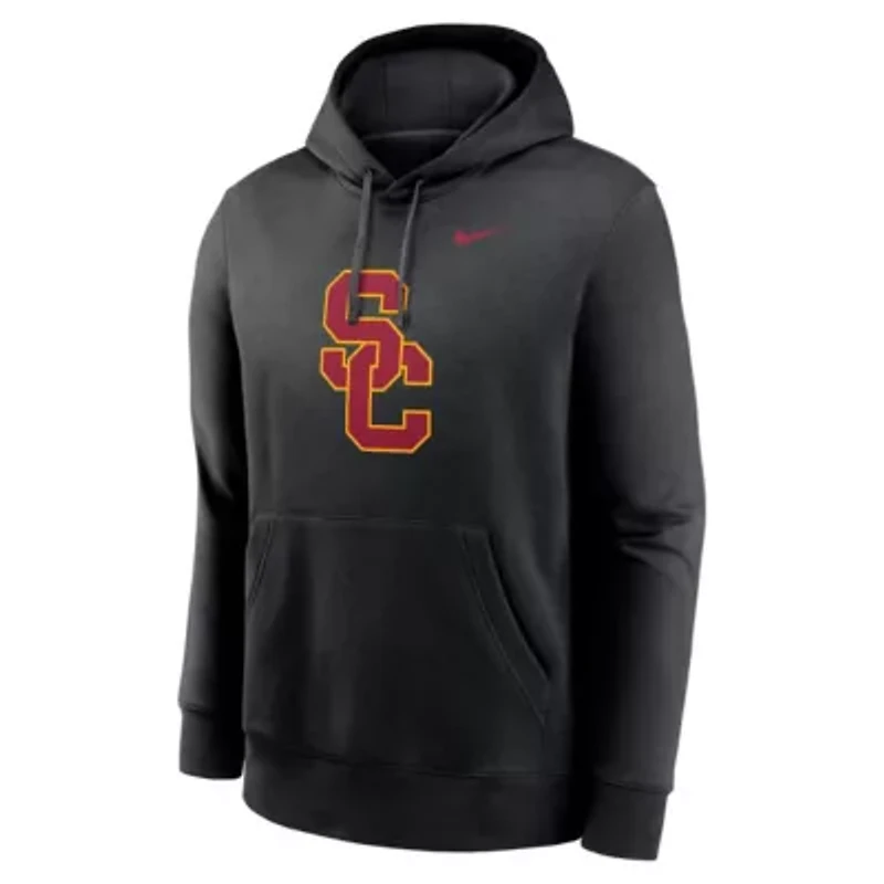 NCAA Nike USC Trojans Primetime Club Fleece Pullover Hoodie