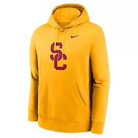 NCAA Nike USC Trojans Primetime Club Fleece Pullover Hoodie