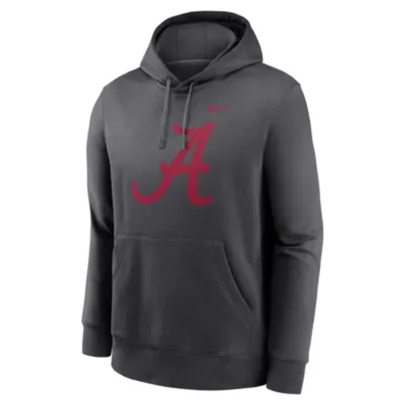 Alabama Crimson Tide NCAA Nike Primetime Club Fleece Pullover Hoodie