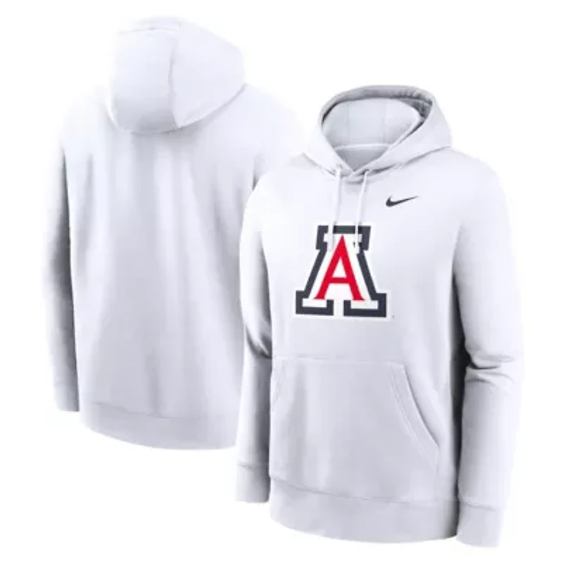 NCAA Nike Arizona Wildcats Primetime Club Fleece Pullover Hoodie