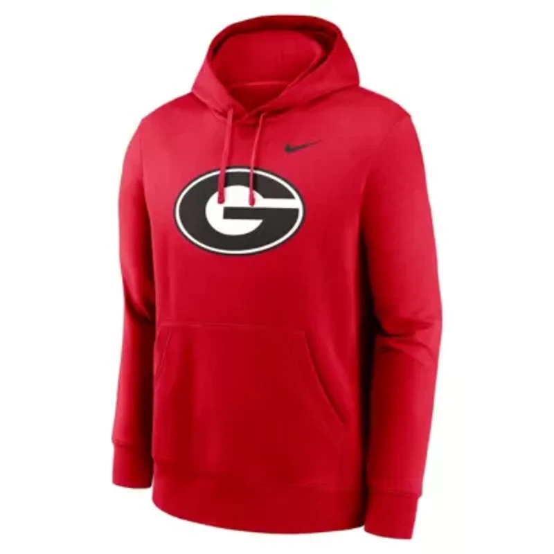 NCAA Nike Georgia Bulldogs Primetime Club Fleece Pullover Hoodie