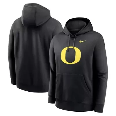 NCAA Nike Oregon Ducks Primetime Club Fleece Pullover Hoodie