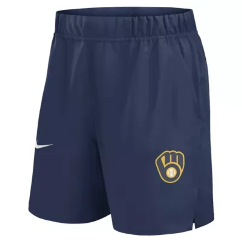 MLB Nike Milwaukee Brewers Woven Victory Dri-FIT Shorts