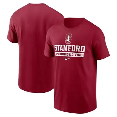 Stanford Cardinal NCAA Nike Swimming & Diving T-Shirt