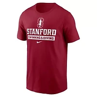 Stanford Cardinal NCAA Nike Swimming & Diving T-Shirt