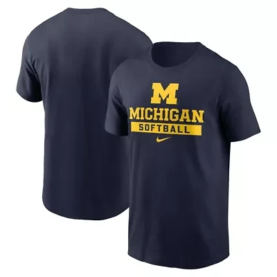 NCAA Nike Michigan Wolverines Softball T-Shirt