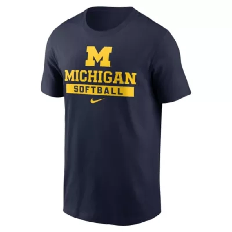 NCAA Nike Michigan Wolverines Softball T-Shirt