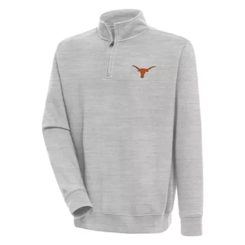 NCAA Texas Longhorns Victory Quarter-Zip Pullover Top