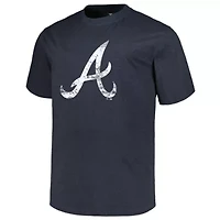 MLB Atlanta Braves Big & Tall Weathered Logo T-Shirt