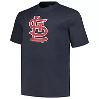 MLB St. Louis Cardinals Big & Tall Weathered Logo T-Shirt