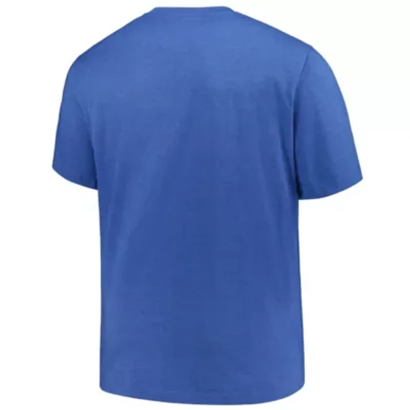 MLB Los Angeles Dodgers Big & Tall Weathered Logo T-Shirt