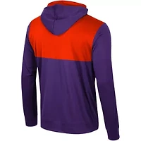 NCAA Clemson Tigers Warm Up Long Sleeve Hoodie T-Shirt