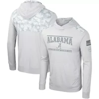 Alabama Crimson Tide NCAA OHT Military Appreciation Long Sleeve Hoodie T-Shirt