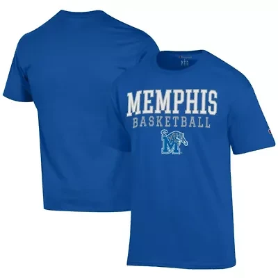 NCAA Memphis Tigers Icon Logo Basketball Jersey T-Shirt