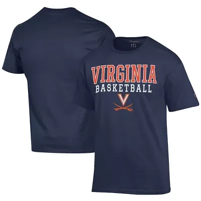NCAA Virginia Cavaliers Icon Logo Basketball Jersey T-Shirt