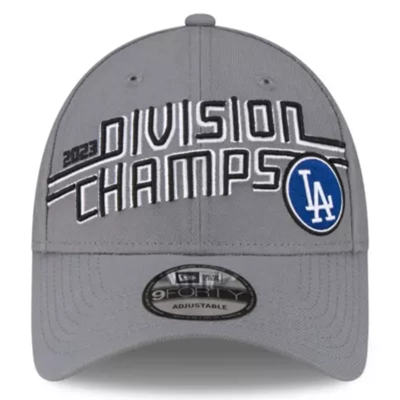 MLB Los Angeles Dodgers 2023 NL West Division s Locker Room 9FORTY Adjustable Hat