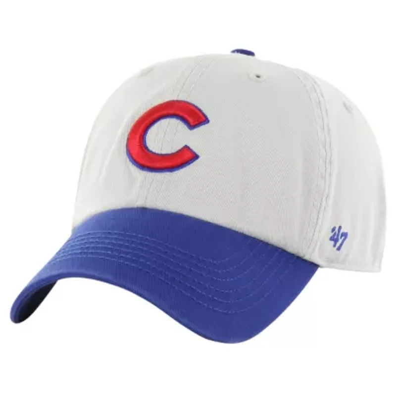 MLB Gray/Royal Chicago Cubs Sure Shot Classic Franchise Fitted Hat
