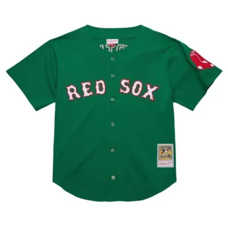 Boston Red Sox MLB David Ortiz Kelly Cooperstown Collection Mesh Batting Practice Jersey