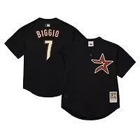 MLB Craig Biggio Houston Astros Cooperstown Collection Mesh Batting Practice Jersey