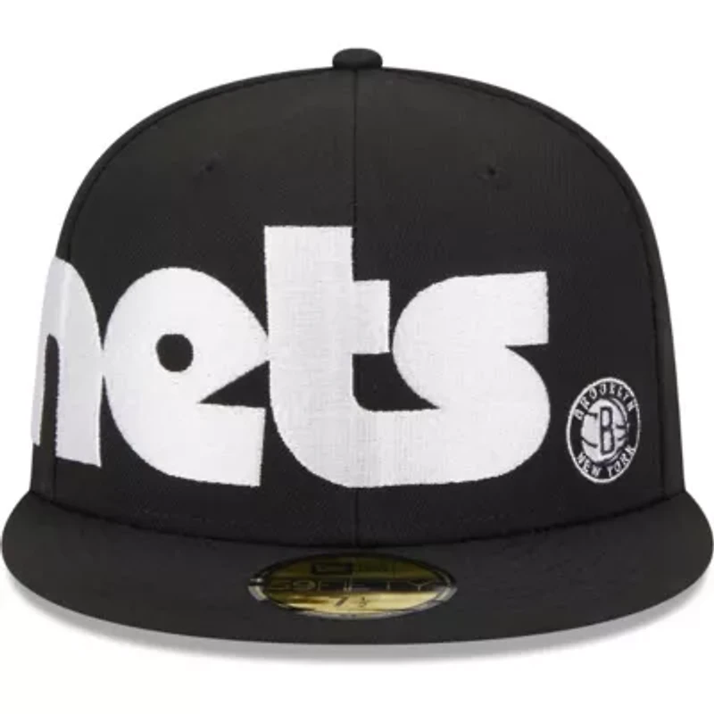NBA Brooklyn Nets Checkerboard UV 59FIFTY Fitted Hat