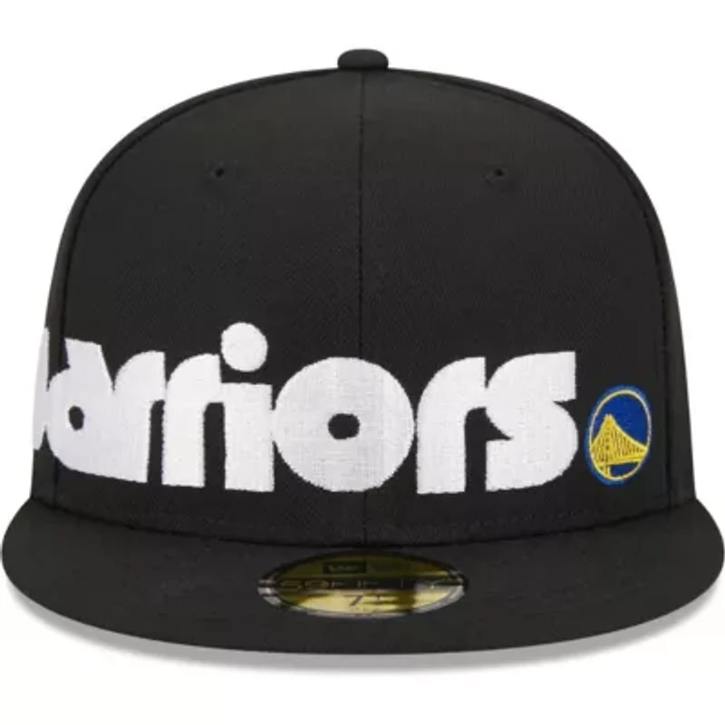 NBA Golden State Warriors Checkerboard UV 59FIFTY Fitted Hat