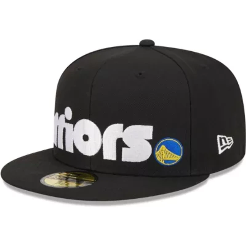 NBA Golden State Warriors Checkerboard UV 59FIFTY Fitted Hat
