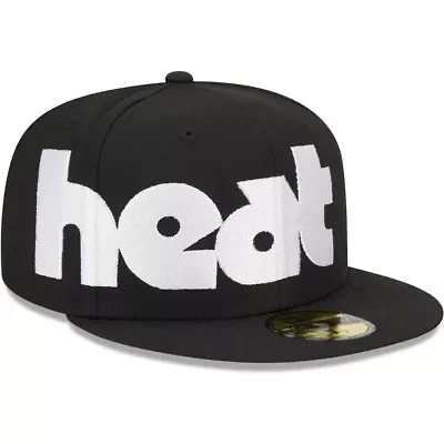 NBA Miami Heat Checkerboard UV 59FIFTY Fitted Hat