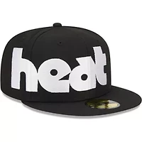 NBA Miami Heat Checkerboard UV 59FIFTY Fitted Hat