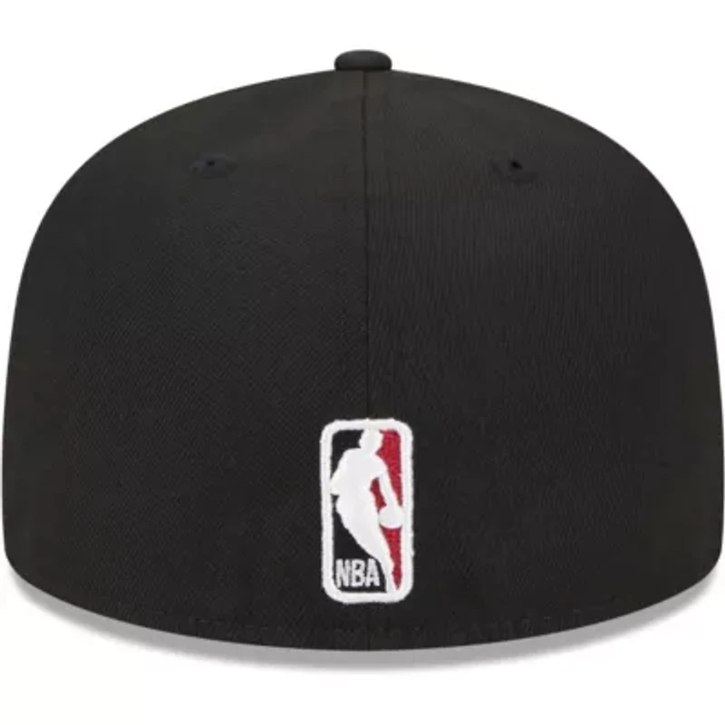 NBA Miami Heat Checkerboard UV 59FIFTY Fitted Hat
