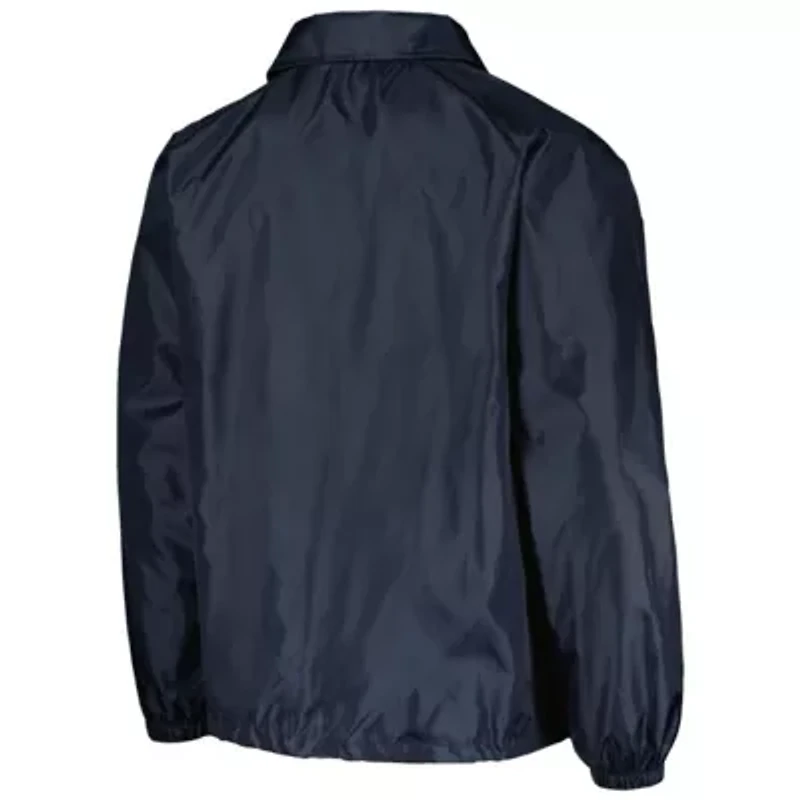 Boston Red Sox MLB Boston Sox Coach's Raglan Full-Snap Windbreaker Jacket