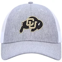 NCAA Charcoal/White Colorado Buffaloes Brant Trucker Adjustable Hat