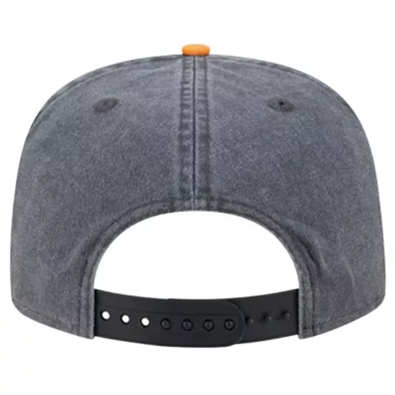 MLB Black/Orange San Francisco Giants 2007 MLB All-Star Game Pigment Dye Golfer Snapback Hat