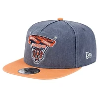 MLB Navy/Orange Detroit Tigers 2000 Pigment Dye Golfer Snapback Hat