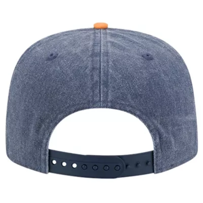 MLB Navy/Orange Detroit Tigers 2000 Pigment Dye Golfer Snapback Hat