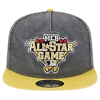 MLB Black/Gold Pittsburgh Pirates 2006 MLB All-Star Game Pigment Dye Golfer Snapback Hat