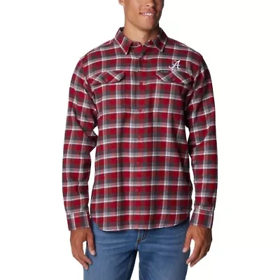 Alabama Crimson Tide NCAA Flare Gun Flannel Long Sleeve Shirt