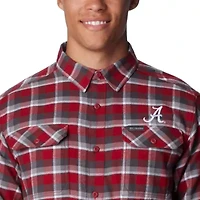 Alabama Crimson Tide NCAA Flare Gun Flannel Long Sleeve Shirt