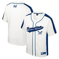 NCAA Hampton Pirates Ruth Button-Up Baseball Jersey
