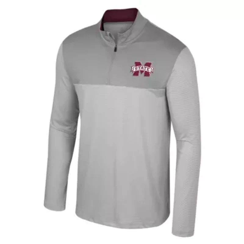 NCAA Mississippi State Bulldogs Tuck Quarter-Zip Top