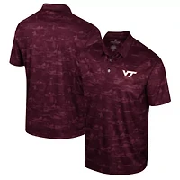 NCAA Virginia Tech Hokies Daly Print Polo