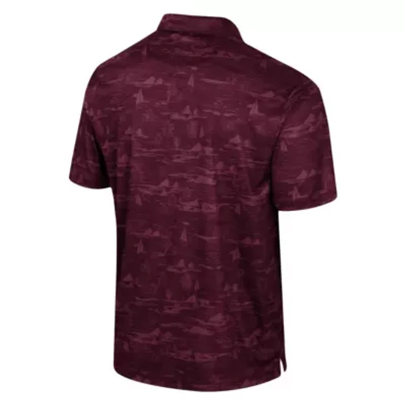 NCAA Virginia Tech Hokies Daly Print Polo