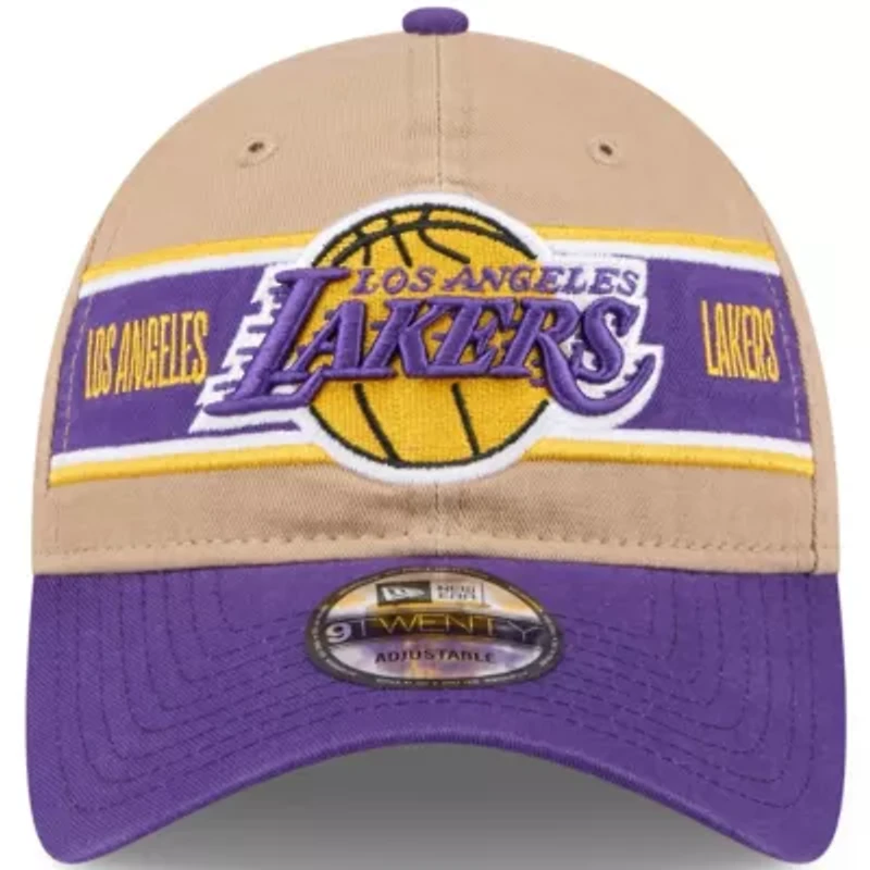 NBA Tan/Purple Los Angeles Lakers 2024 NBA Draft 9TWENTY Adjustable Hat